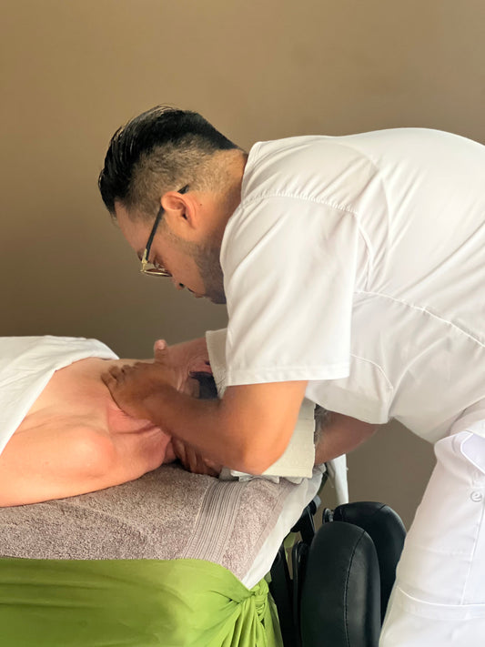 Tensión en el cuello?