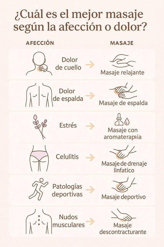 We have a massage for every ache!